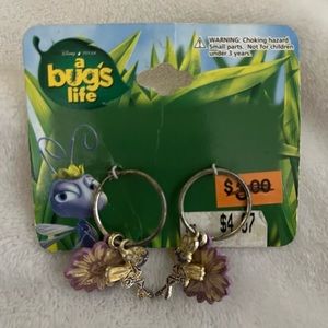 ‼️NWT DEADSTOCK‼️ DISNEY a bugs life earrings